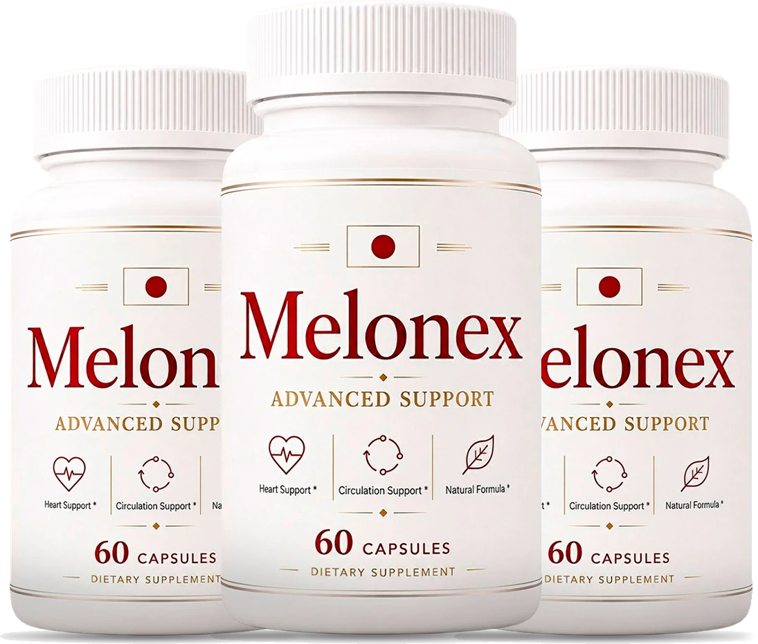 Three Melonex bottles